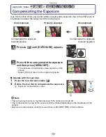 Предварительный просмотр 74 страницы Panasonic DMC-FZ47K Owner'S Manual