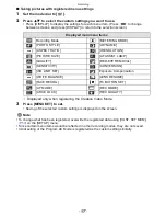 Предварительный просмотр 97 страницы Panasonic DMC-FZ47K Owner'S Manual