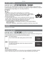 Предварительный просмотр 121 страницы Panasonic DMC-FZ47K Owner'S Manual