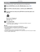 Предварительный просмотр 137 страницы Panasonic DMC-FZ47K Owner'S Manual