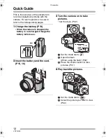 Preview for 12 page of Panasonic DMC-FZ4S - Lumix Digital Camera Operating Instructions Manual