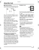 Preview for 17 page of Panasonic DMC-FZ4S - Lumix Digital Camera Operating Instructions Manual