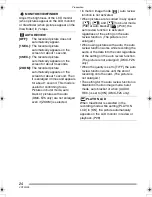 Preview for 24 page of Panasonic DMC-FZ4S - Lumix Digital Camera Operating Instructions Manual