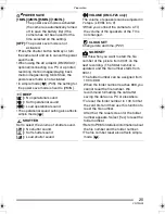 Preview for 25 page of Panasonic DMC-FZ4S - Lumix Digital Camera Operating Instructions Manual