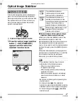 Preview for 47 page of Panasonic DMC-FZ4S - Lumix Digital Camera Operating Instructions Manual