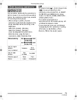 Preview for 73 page of Panasonic DMC-FZ4S - Lumix Digital Camera Operating Instructions Manual