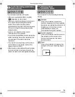 Preview for 75 page of Panasonic DMC-FZ4S - Lumix Digital Camera Operating Instructions Manual