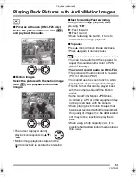 Preview for 83 page of Panasonic DMC-FZ4S - Lumix Digital Camera Operating Instructions Manual