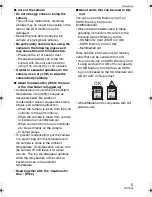 Preview for 5 page of Panasonic DMC-FZ8S Operating Instructions Manual