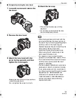 Preview for 13 page of Panasonic DMC-FZ8S Operating Instructions Manual