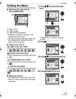 Preview for 21 page of Panasonic DMC-FZ8S Operating Instructions Manual