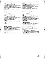 Preview for 25 page of Panasonic DMC-FZ8S Operating Instructions Manual