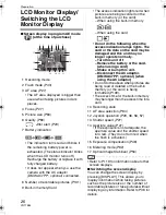 Preview for 26 page of Panasonic DMC-FZ8S Operating Instructions Manual