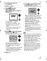 Preview for 37 page of Panasonic DMC-FZ8S Operating Instructions Manual