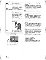 Preview for 42 page of Panasonic DMC-FZ8S Operating Instructions Manual