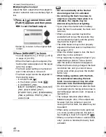 Preview for 46 page of Panasonic DMC-FZ8S Operating Instructions Manual