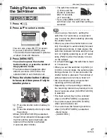 Preview for 47 page of Panasonic DMC-FZ8S Operating Instructions Manual