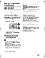 Preview for 49 page of Panasonic DMC-FZ8S Operating Instructions Manual