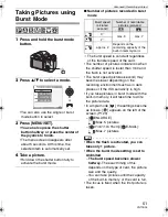 Preview for 51 page of Panasonic DMC-FZ8S Operating Instructions Manual