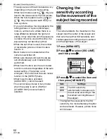 Preview for 52 page of Panasonic DMC-FZ8S Operating Instructions Manual