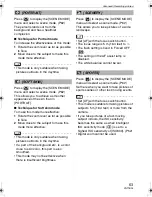 Preview for 63 page of Panasonic DMC-FZ8S Operating Instructions Manual