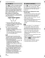 Preview for 64 page of Panasonic DMC-FZ8S Operating Instructions Manual