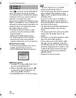 Preview for 66 page of Panasonic DMC-FZ8S Operating Instructions Manual