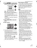 Preview for 73 page of Panasonic DMC-FZ8S Operating Instructions Manual