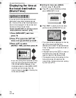 Preview for 74 page of Panasonic DMC-FZ8S Operating Instructions Manual