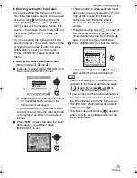 Preview for 75 page of Panasonic DMC-FZ8S Operating Instructions Manual