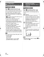 Preview for 82 page of Panasonic DMC-FZ8S Operating Instructions Manual