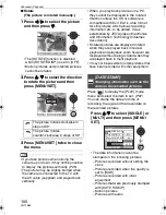 Preview for 100 page of Panasonic DMC-FZ8S Operating Instructions Manual