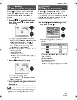 Preview for 105 page of Panasonic DMC-FZ8S Operating Instructions Manual