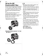 Preview for 118 page of Panasonic DMC-FZ8S Operating Instructions Manual