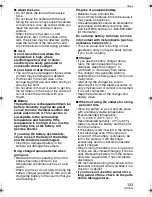 Preview for 123 page of Panasonic DMC-FZ8S Operating Instructions Manual