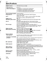 Preview for 134 page of Panasonic DMC-FZ8S Operating Instructions Manual