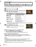 Preview for 100 page of Panasonic DMC-G1A - Lumix Digital Camera Instrucciones De Funcionamiento