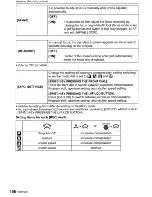 Preview for 108 page of Panasonic DMC-G1K - Lumix Digital Camera Operating Instructions Manual