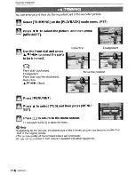 Preview for 116 page of Panasonic DMC-G1K - Lumix Digital Camera Operating Instructions Manual