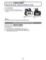 Preview for 72 page of Panasonic DMC-G3KBODY Owner'S Manual