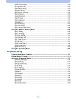 Предварительный просмотр 5 страницы Panasonic DMC-G5KBODY Owner'S Manual