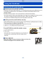 Предварительный просмотр 34 страницы Panasonic DMC-G5KBODY Owner'S Manual