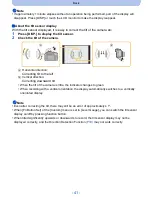 Предварительный просмотр 41 страницы Panasonic DMC-G5KBODY Owner'S Manual