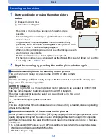 Предварительный просмотр 53 страницы Panasonic DMC-G5KBODY Owner'S Manual