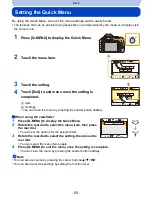 Предварительный просмотр 68 страницы Panasonic DMC-G5KBODY Owner'S Manual