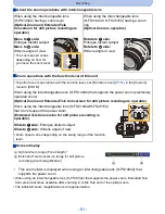 Предварительный просмотр 81 страницы Panasonic DMC-G5KBODY Owner'S Manual