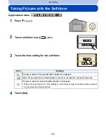 Предварительный просмотр 93 страницы Panasonic DMC-G5KBODY Owner'S Manual