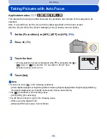 Предварительный просмотр 95 страницы Panasonic DMC-G5KBODY Owner'S Manual