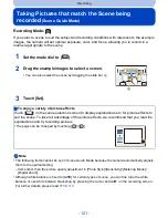 Предварительный просмотр 121 страницы Panasonic DMC-G5KBODY Owner'S Manual