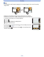 Предварительный просмотр 131 страницы Panasonic DMC-G5KBODY Owner'S Manual